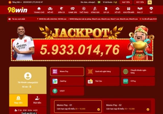 Vì sao cần nạp tiền vào 89Win?
