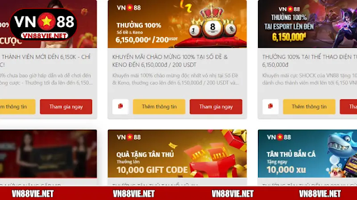 Ưu Điểm Nổi Bật Khi Chơi Tại VN88
