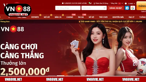 VN88 – Nhà Cái Uy Tín Dẫn Đầu Trải Nghiệm Cá Cược Online